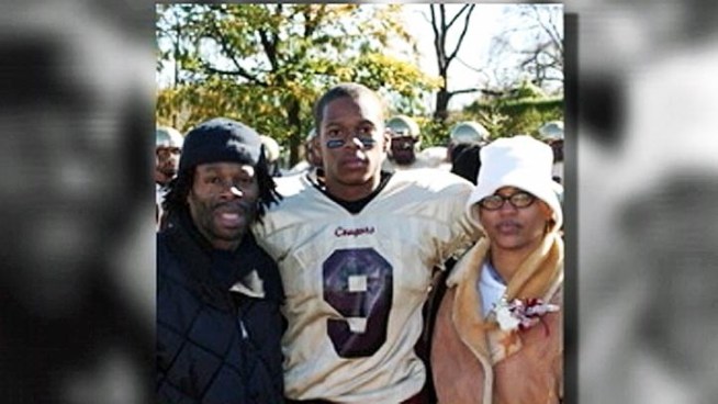 Victor Cruz, the salsa-dancing touchdown king on the Super Bowl-bound Giants, is from Paterson, N.J., a community that's been ecstatic about his rise from the rough streets to football fame. Roseanne Colletti has more from his proud hometown.
