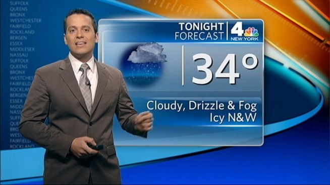 Bitter cold this morning and a tricky Monday commute.