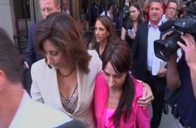 A married Brooklyn public high school teacher was arraigned on rape and other charges following her arrest Thursday for allegedly having a sexual relationship with one of her students. Roseanne Colletti has the story.