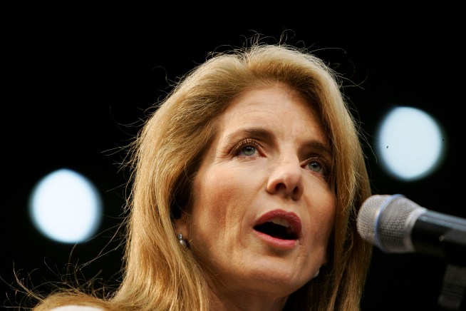 Bloomberg, Um, Defends Caroline From Speech Critics