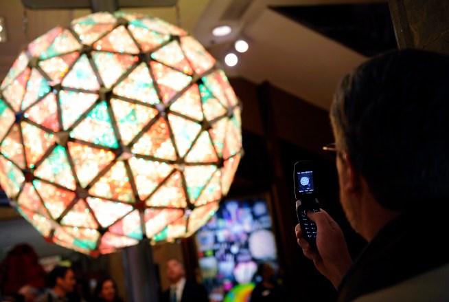 9 Of The Times: New Year's Numeral Arrives By Boat