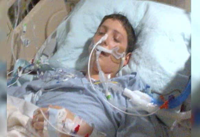 Alex Hecht nearly lost his life to flesh eating bateria. But today, he's headed back to Brooklyn with his dad after spending four weeks in the hospital. Roseanne Colletti reports