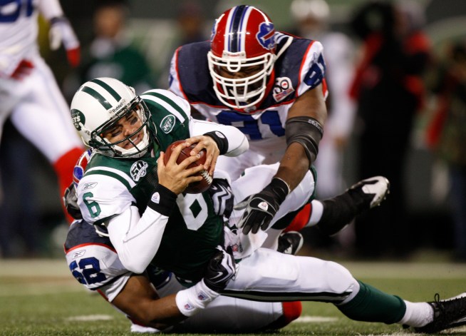Buffalo Tramples Jets as Sanchez' Throws 5 Ints