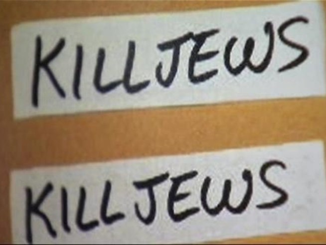 Horrifying, hand written notes have been left over <a title=
