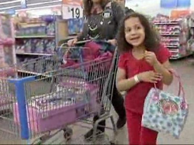 Talk about a Secret Santa! Each child was treated to a $200 shopping spree at a <a title=