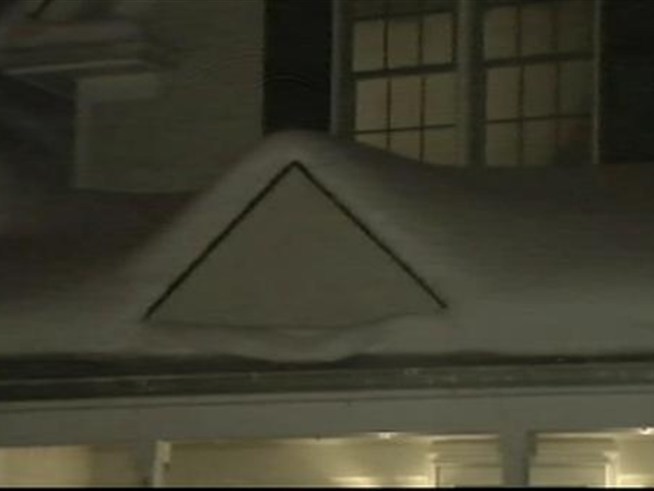 Ice accumulation poses problems for homes.