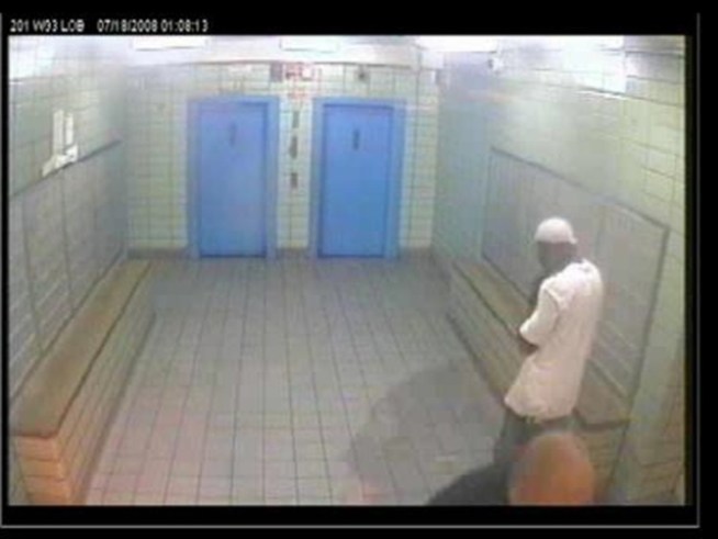 Newly released video shows 2008 beating of handcuffed suspect by NYPD cops in a housing project.
