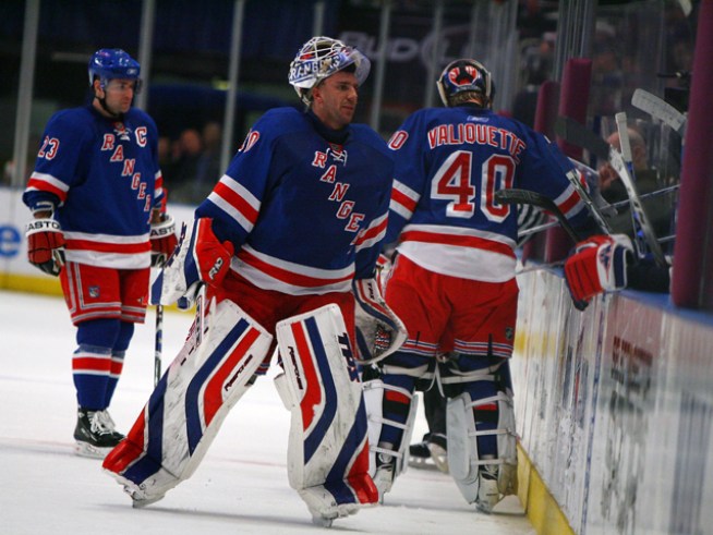 Lundqvist Pulled Again as Panthers Blank Rangers