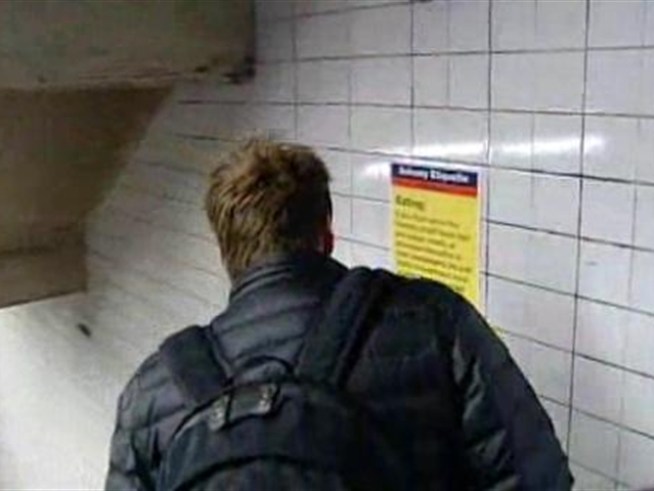 One man's crusade to improve etiquette on the subway gets him fined.