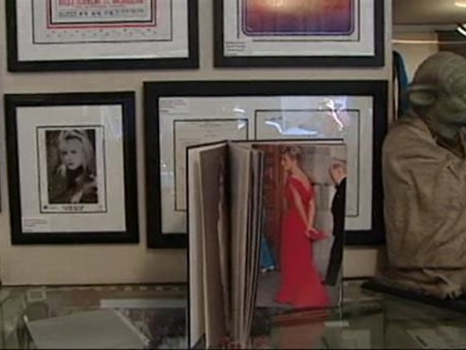 Some of the items include an unreleased demo by Lady Gaga, a dress worn by Princess Diana, and a stage Jacket worn by Jimi Hendrix