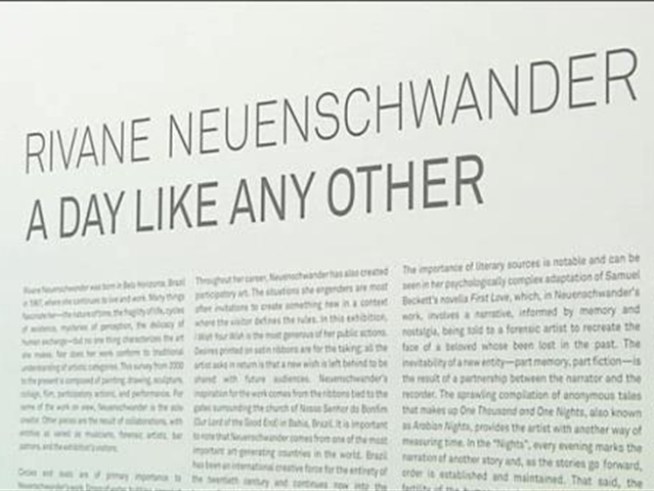 A provocative exhibit by a Brazilian artist - tells the tale of your first love - as seen by a police sketch artist.