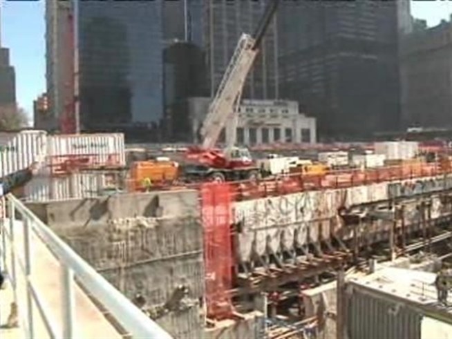 It's almost impossible to see what progress has -- or hasn't -- been made at the World Trade Center site from the surrounding streets of Lower Manhattan.  Construction is under way on 1 World Trade Center, a memorial and a transit hub.