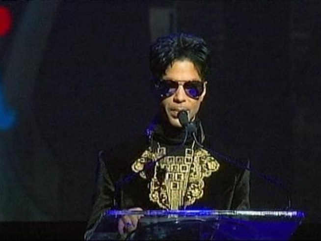 The Purple One took the stage at the <a title=