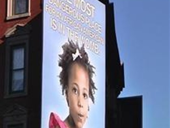 New anti-abortion billboard in SoHo has many asking if its going too far.