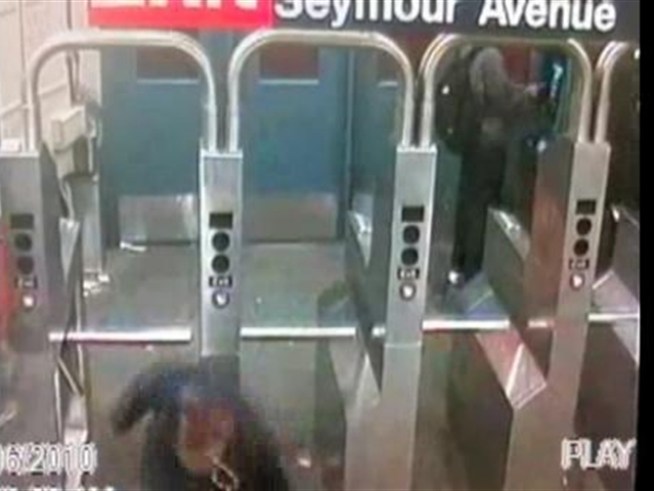 The New York City Police Department is asking the public's assistance in identifying the suspects wanted for robbery in the Bronx.  They are caught on tape here jumping a subway turnstile.