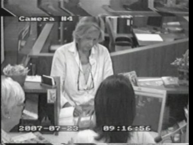Bank surveillance captures <a title=