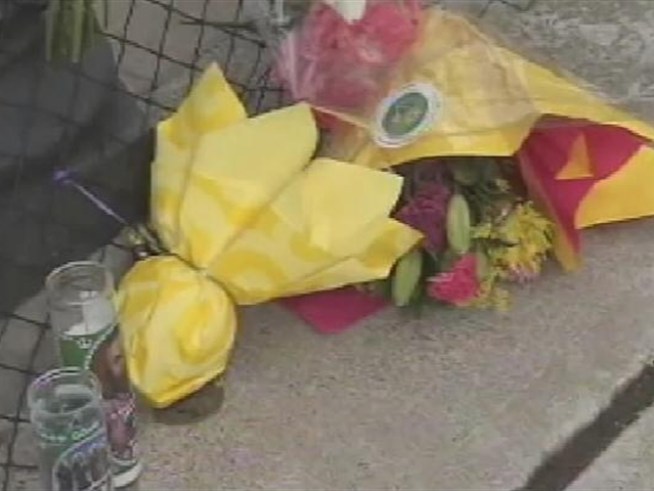 Law enforcement officers, coworkers and friends gathered in <a title=