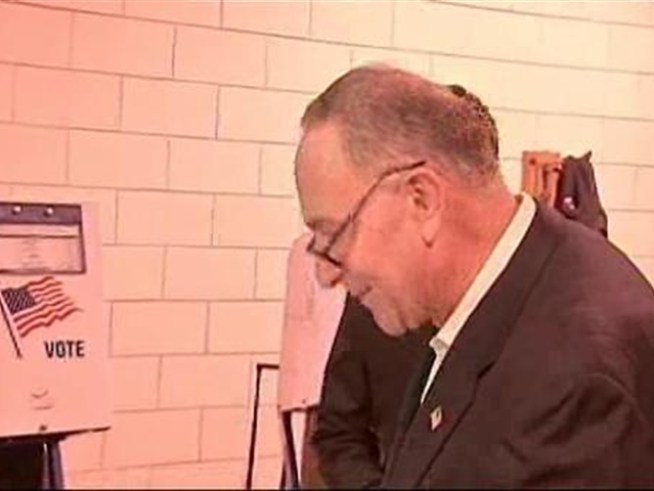 See the candidates and other high-profile officials cast their ballots on <a title=