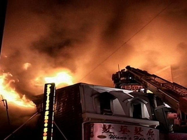 A fast-moving fire makes tough economic times even tougher for some business owners in Flushing.