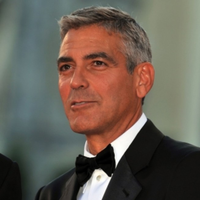 George Clooney Smokes Out New Production Home At Sony