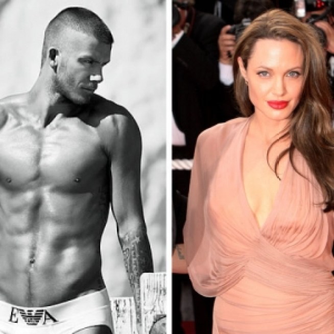 ROLL CALL: David Beckham & Angelina Jolie To Partner For Undies Ad?