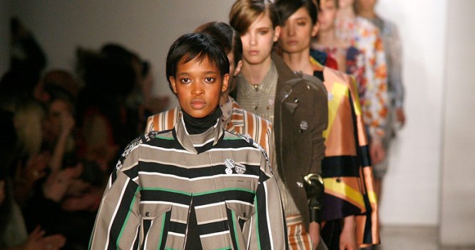 Backstage at Fashion Week: Suno