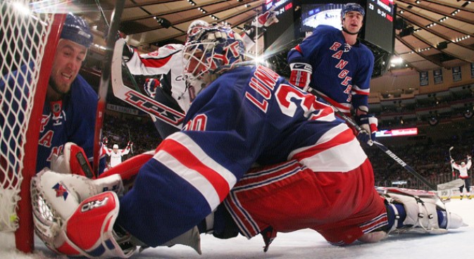 Rangers Lundqvist "Simply the Best" Against Caps
