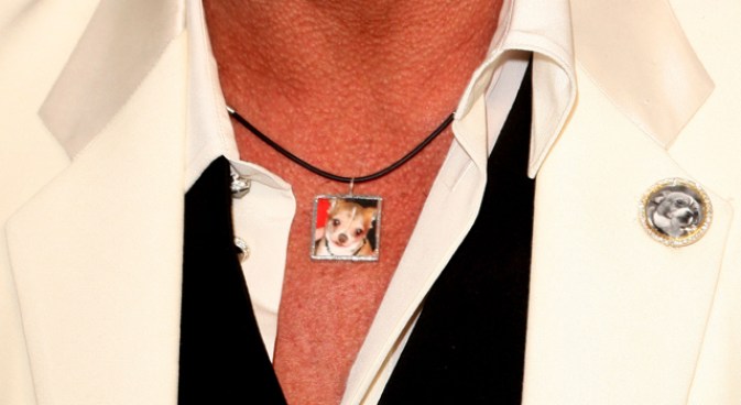 Mickey Rourke's Dog Pendant Made By Queens Woman