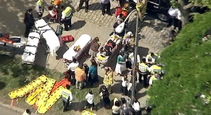 34 Kids Hurt After School Mishap