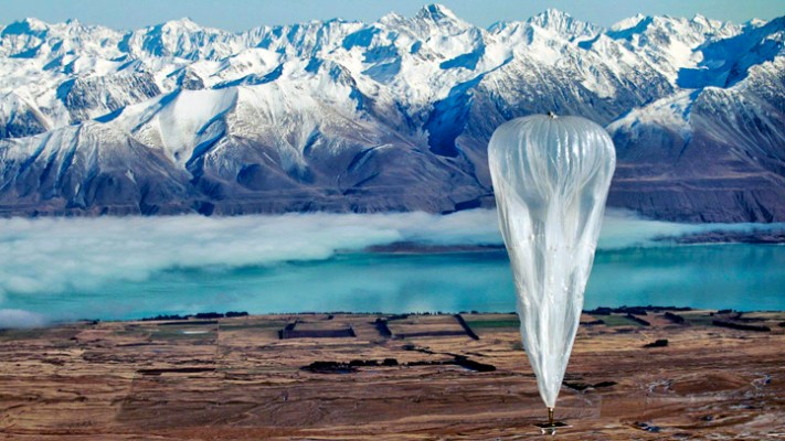 Google Launches Internet Balloons