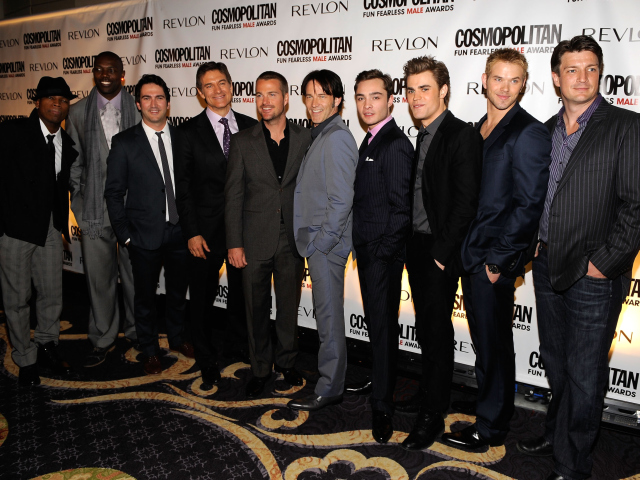 Roll Call: "Fearless" Men Show Up at Cosmo Mag Bash