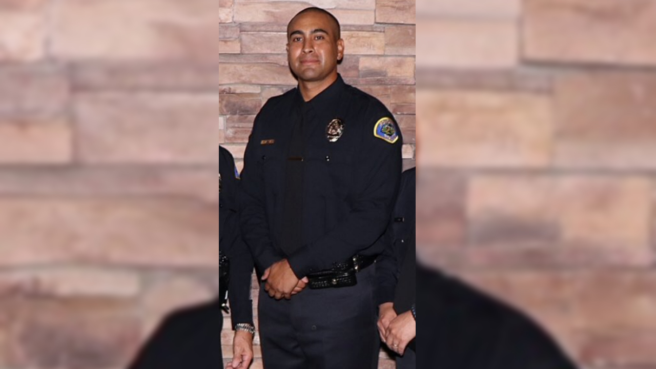  Officer Greggory Casillas, 30, of Upland, was killed when a barricaded suspect shot at him and another officer on Friday, March 9, 2018.