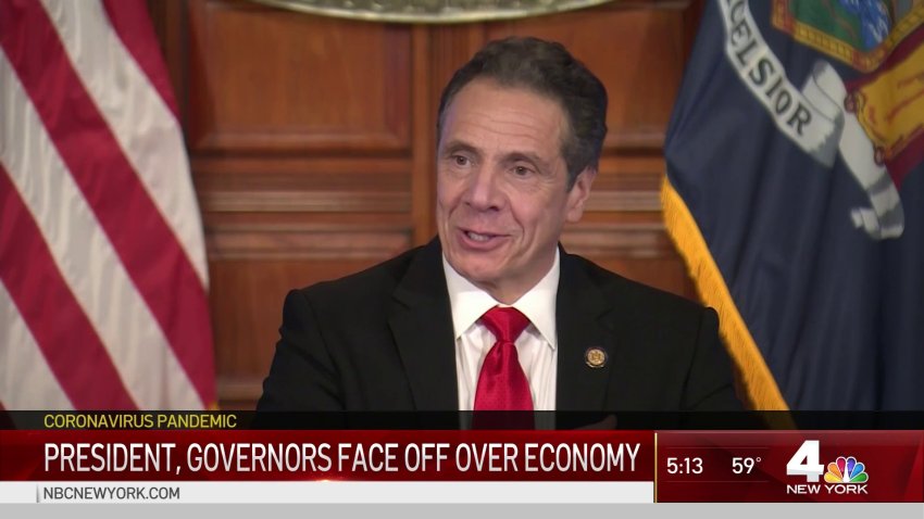 President, Governors Face Off Over Reopening Economy