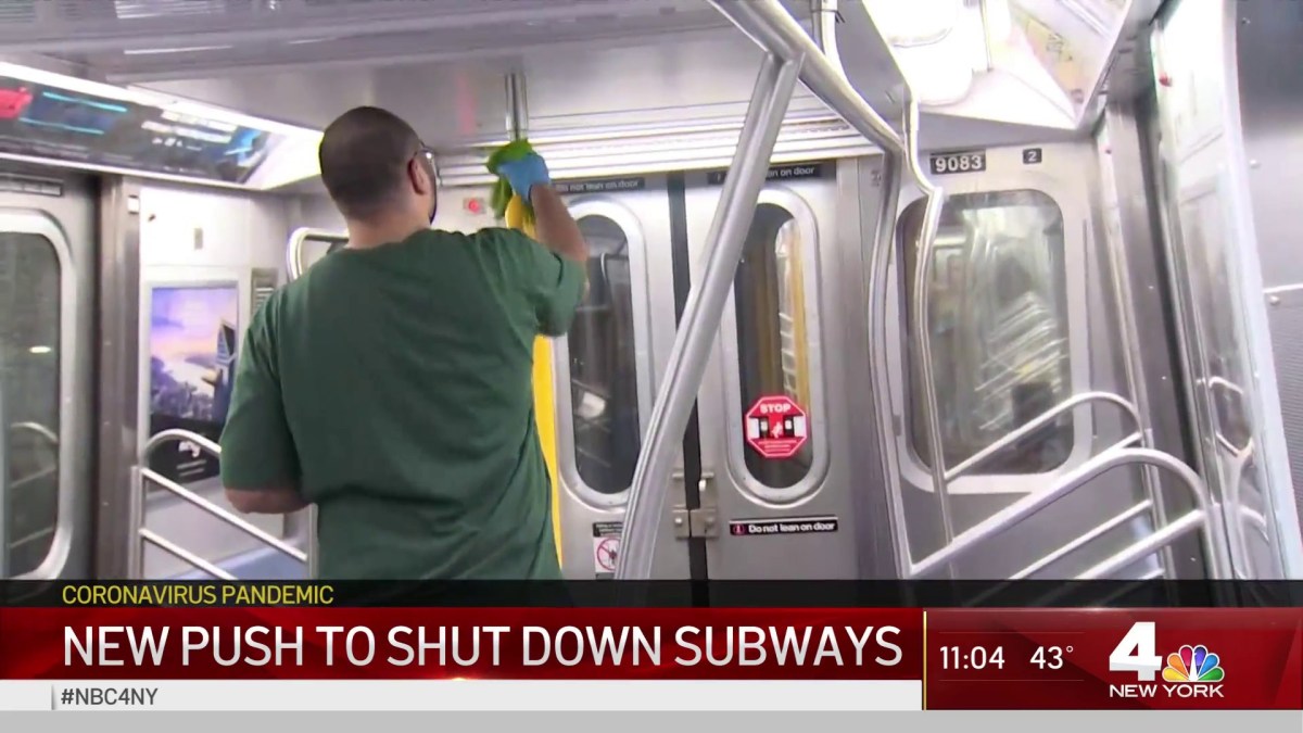 New Push To Shut Down Subways Amid COVID-19 – NBC New York