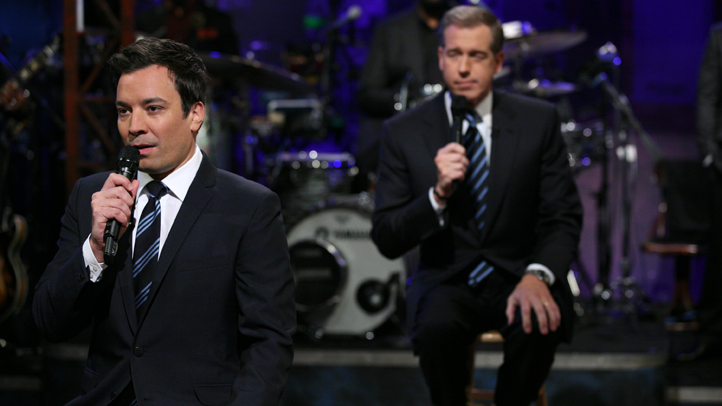 Jimmy Fallon and Brian Williams Get “Super Freaky” for Super PACs – NBC ...