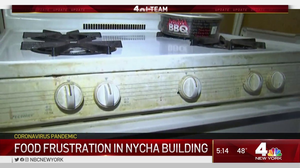 City Hall Sends Food To NYCHA Building, Tenants Still Without Gas NBC