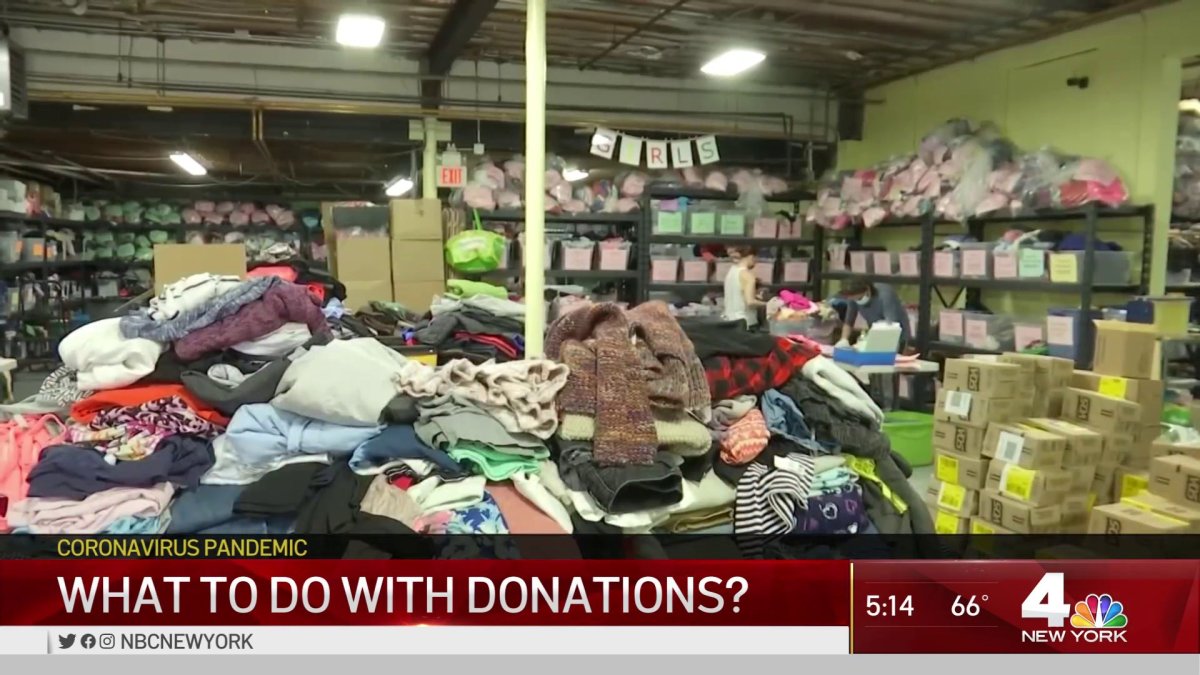 Clothes Donations During Covid19 NBC New York
