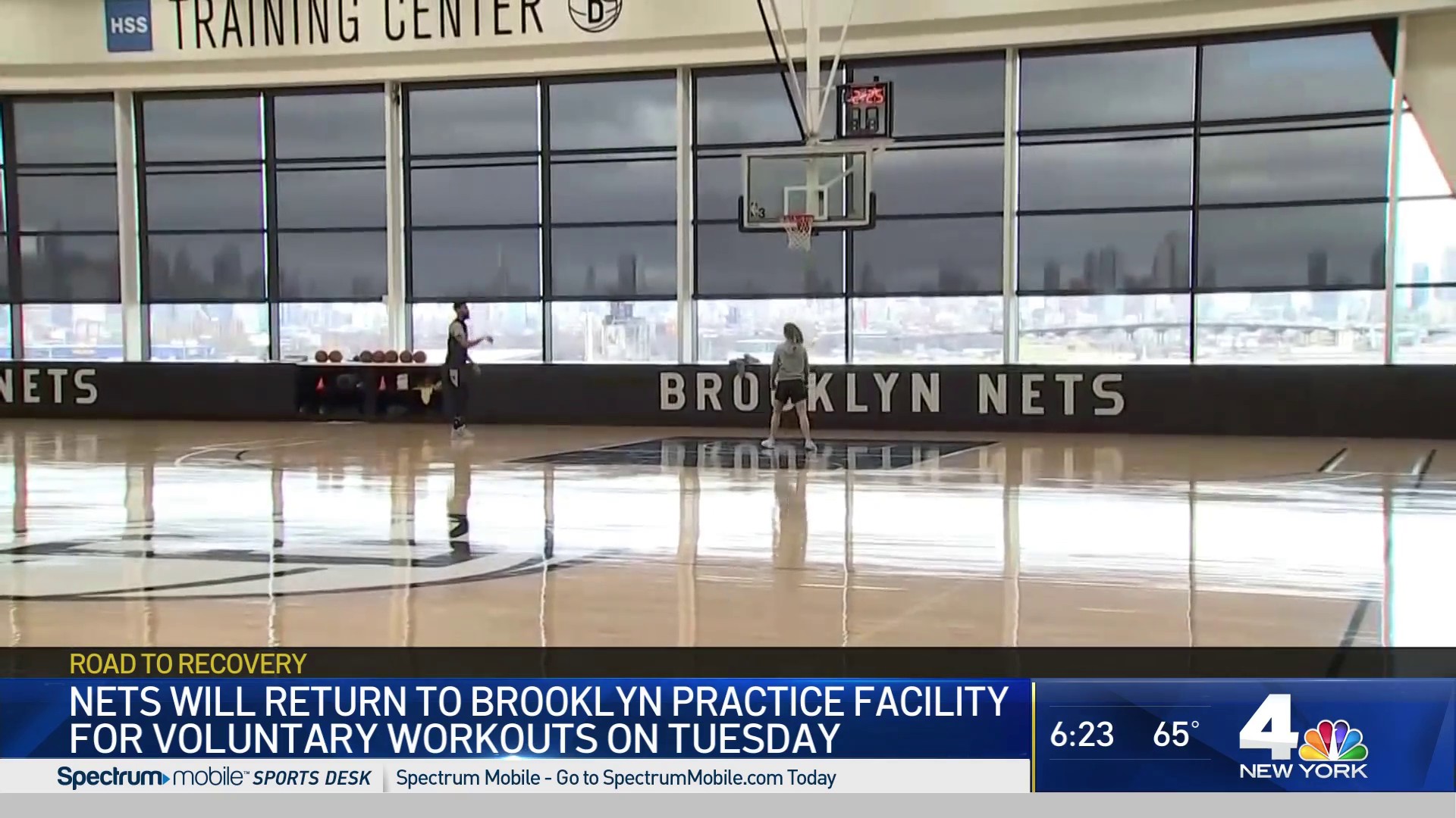 First Nets Practice at HSS Training Center
