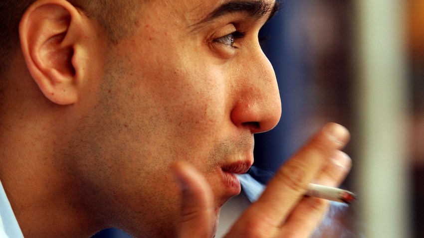 smoking man