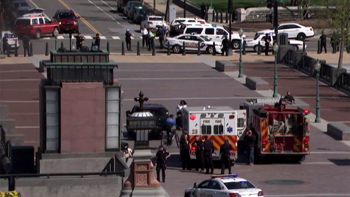 Armed Suspect Wounded by Capitol Police; Charges Filed – NBC New York