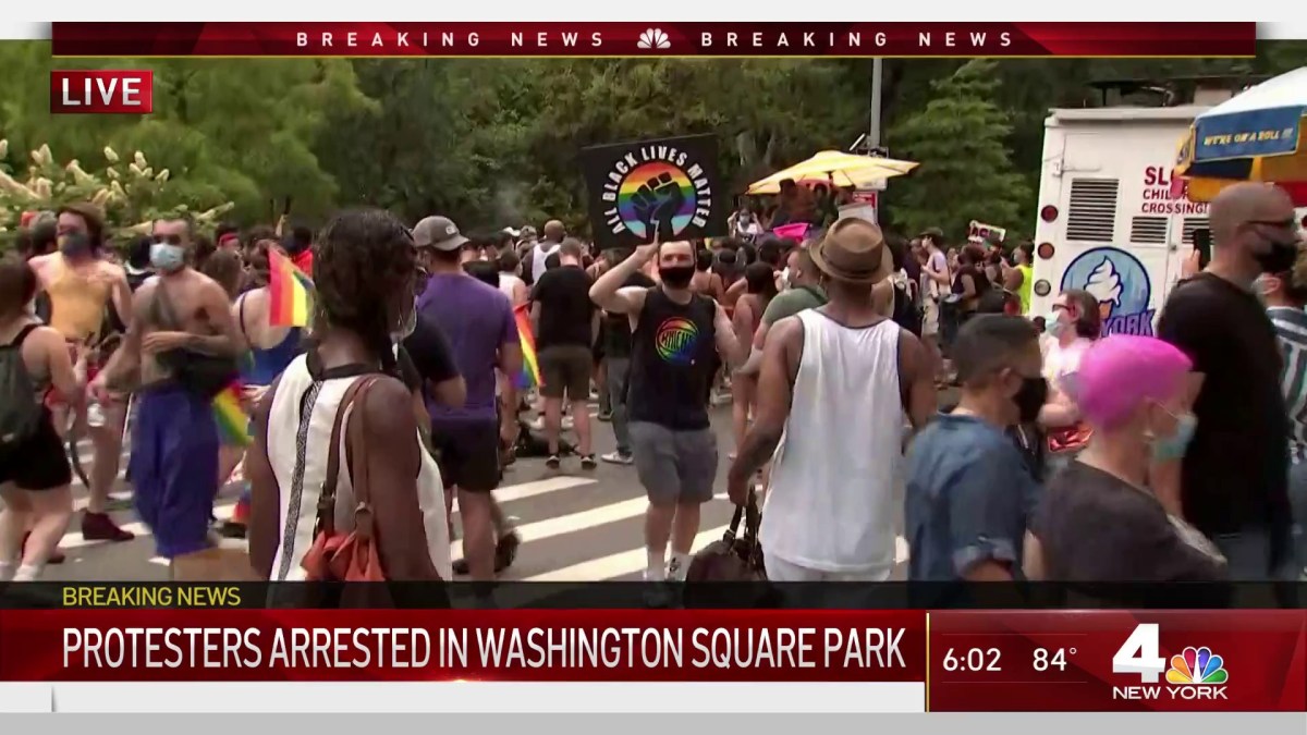 Pride Protesters Arrested After Queer Liberation March Nbc New York 