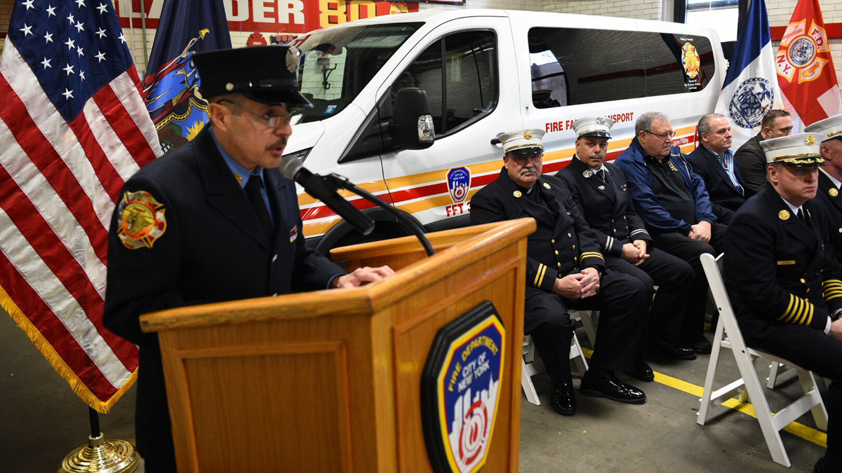 FDNY Vet, 9/11 Cancer Survivor Donates Van to Help Fellow Firefighters