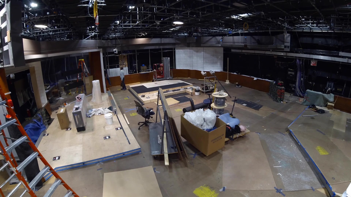 Time Lapse NBC 4 New York’s New Studio NBC New York