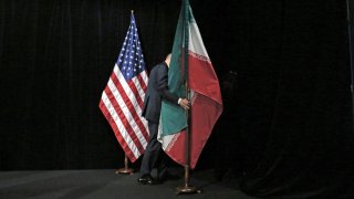us iran flags