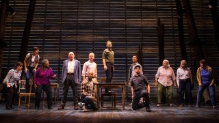 5-3-17-The cast of COME FROM AWAY photo by Matthew Murphy 2017 CROP