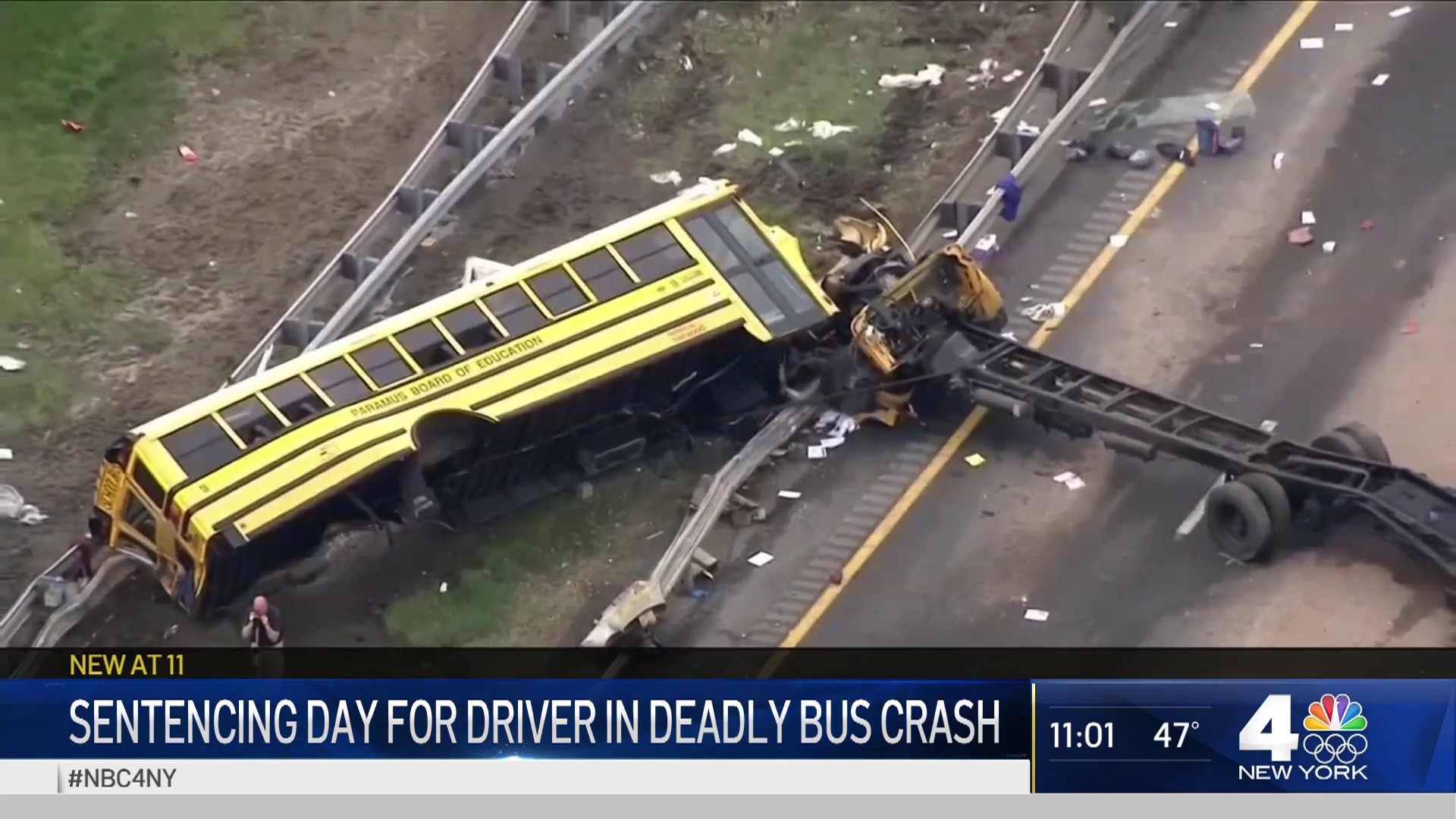 Driver In Deadly New Jersey School Bus Crash To Be Sentenced – NBC New York