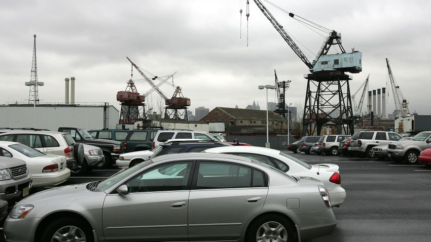 04 13 09 Steiner Studios Brooklyn Navy Yard parking lot