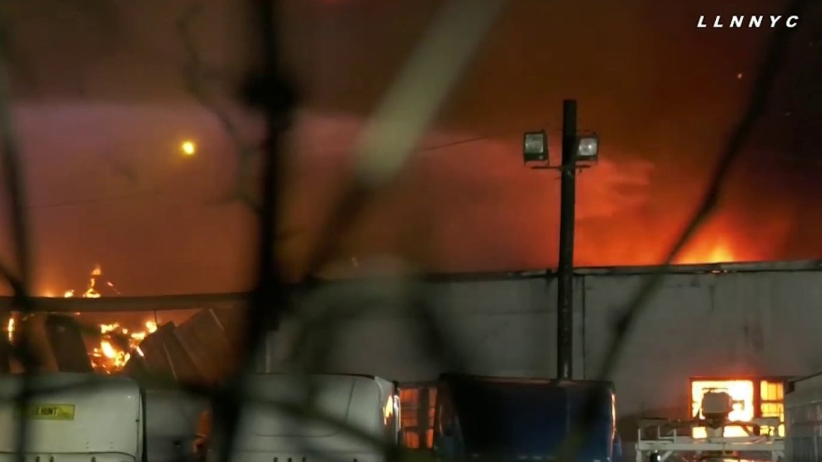 Firefighters Battle Large Flames at Commercial Building in NJ – NBC New ...