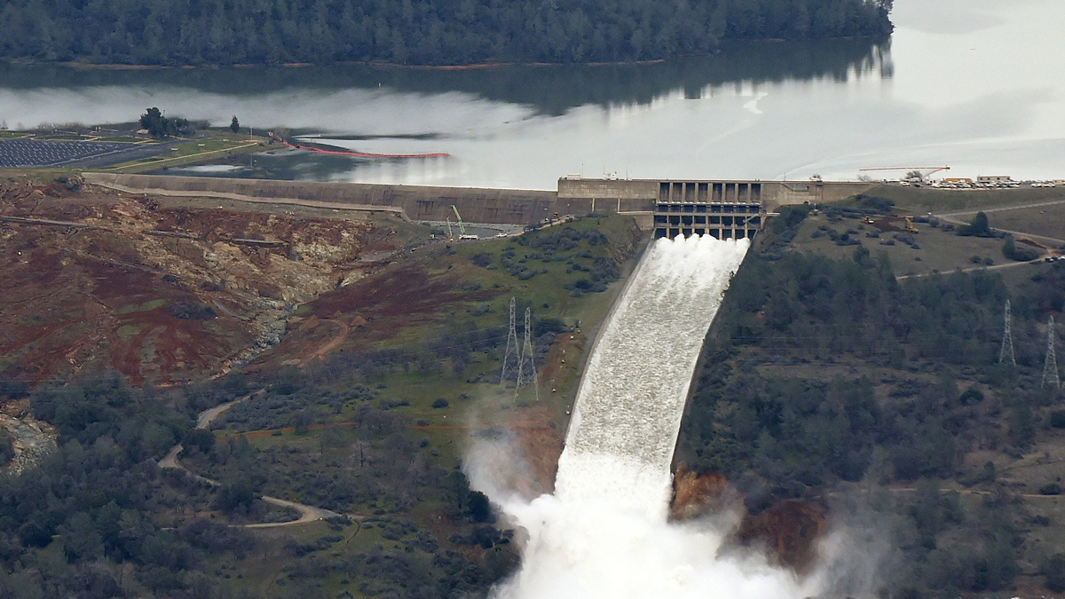 Officials To Stop Oroville Dam Outflow To Clear Debris – Nbc New York