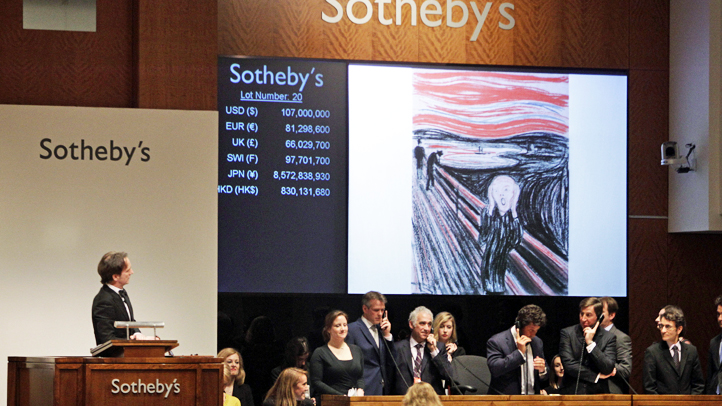 Art Auction The Scream